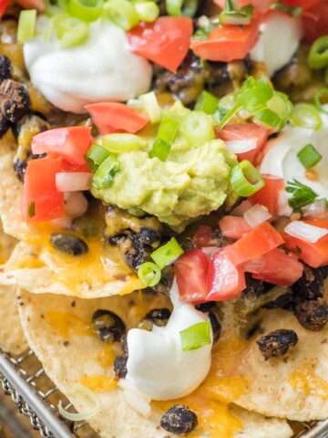 air fryer nachos