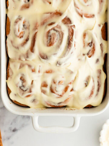 cinnamon roll recipe.