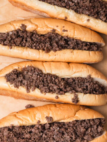 ground beef cheesesteak