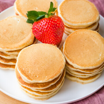 mini pancakes.