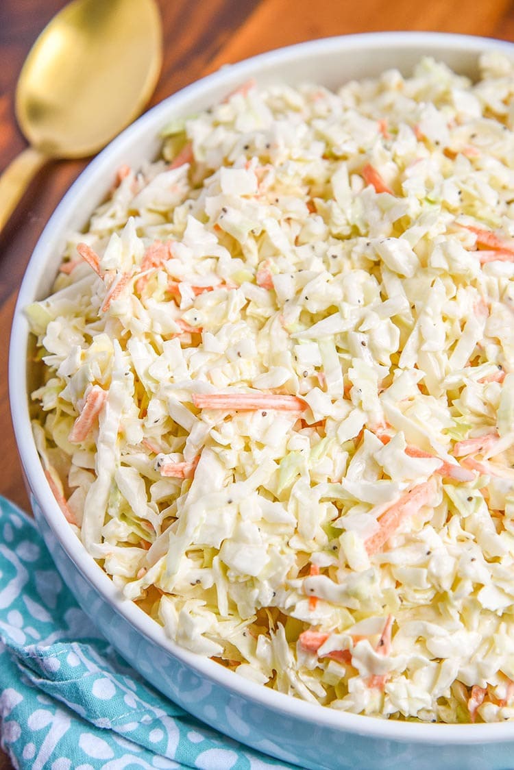 Homemade Simple Coleslaw Recipe