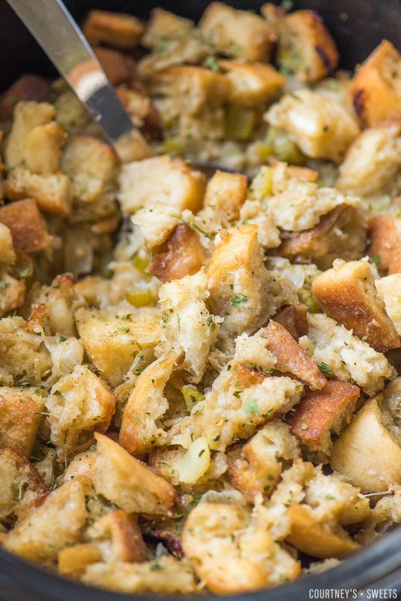 slow cooker stuffing