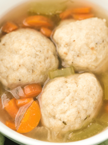 matzo balls in chicken soup