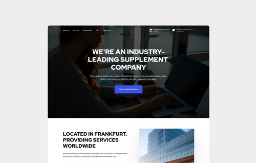 Website-Landingpage-onepage