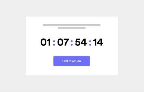 CTA Button Timer